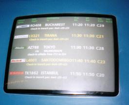 departure boad